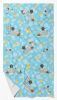 Longhair Blue and Tan Dapple Dachshund Bath Towel Large Oversized Plush Fitness Body Towel, Ultra Soft Absorbent Quick Drying, 42"L x 24"W