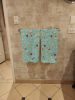 Longhair Blue and Tan Dapple Dachshund Bath Towel Large Oversized Plush Fitness Body Towel, Ultra Soft Absorbent Quick Drying, 42"L x 24"W
