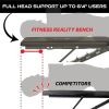 Fitness Reality 2000 Super Max XL - Adjustable Weight Bench - Bench Press and Workout Bench for Incline Decline Strength